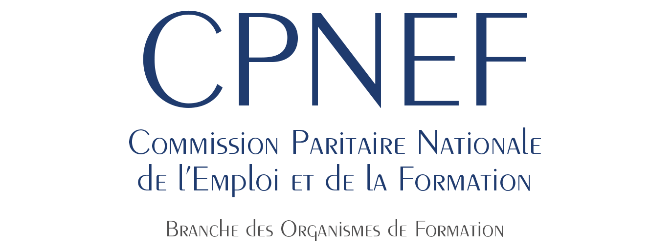 Logo La Commission Paritaire Permanente de l’Emploi et de la Formation (CPNEF)